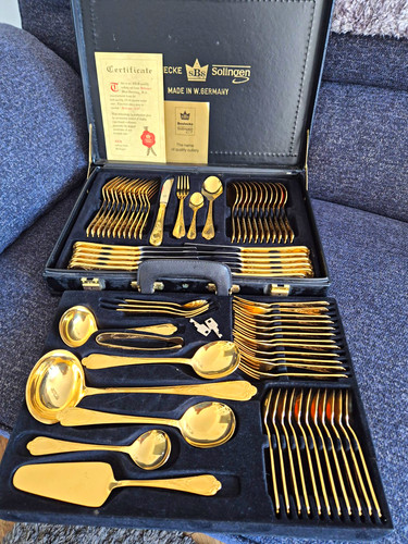 Bestecke solingen gold - bestecke,