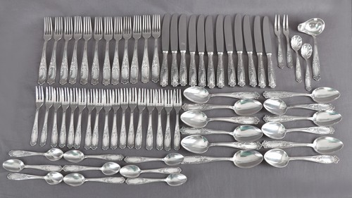 Cutlery art nouveau person - art, 12