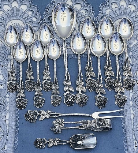 Gorgeous silver plated - , cake