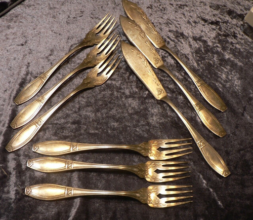 Fish cutlery around - cutlery, 1930