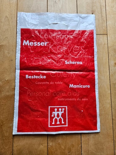 Plastic bag solingen zwilling - bag,