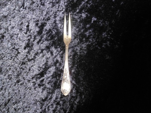 Silver cutlery meat fork