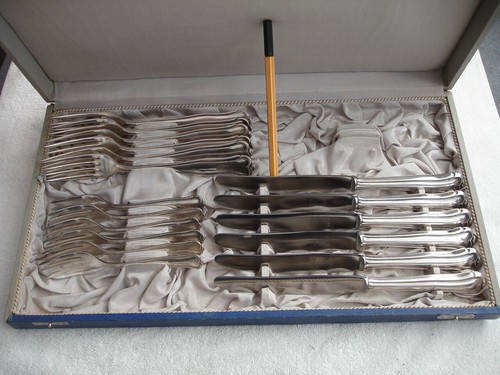 Old cutlery set - 6,